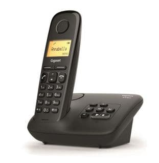 Téléphone Sans Fil Dect Noir Avec Répondeur - Al170a Noir