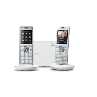 Téléphone Sans Fil Duo Dect Blanc Avec Répondeur - Gigacl660duoblanc