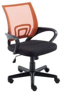 Fauteuil De Bureau Genius En Maille Orange