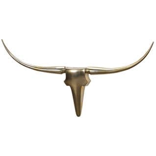 Deko Antler Bull L Deisgn Cornes En Aluminium 125 Cm Décoration Murale Nouvelles