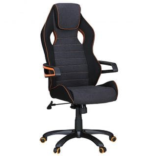 Chaise De Bureau Tissu Fauteuil Ergonomique Siège Pivotante Gaming 120kg