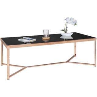 Table Basse Verre / Métal 120x40x60 cm Table D'appoint Table De Salon