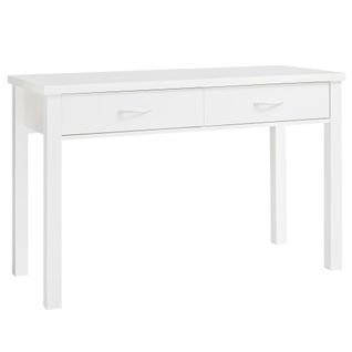 Table De Bureau 120x77x50 cm Table PC Table D'ordinateur Avec Tiroirs