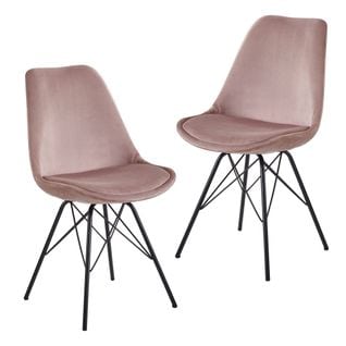 Lot De 2 Chaise De Salle À Manger Chaise Velours Chaise De Cuisine Design Scandinave Tissu