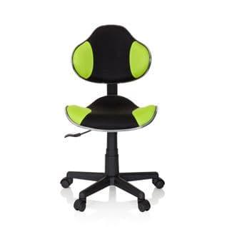 Chaise Pivotante Pour Des Enfants Kiddy Gti-2 Noir/vert