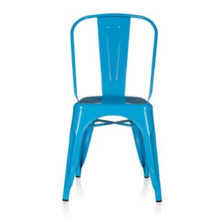 Chaise De Bistrot Vantaggio Comfort Bleu Clair