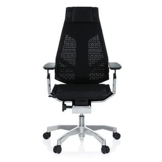 Siège De Bureau Haut De Gamme Genidia Pro Noir