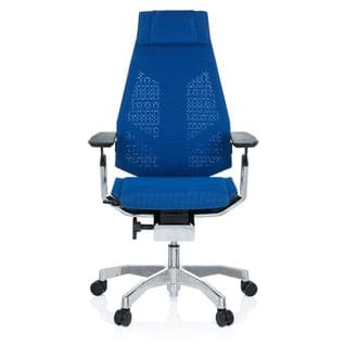 Siège De Bureau Haut De Gamme Genidia Pro Bleu