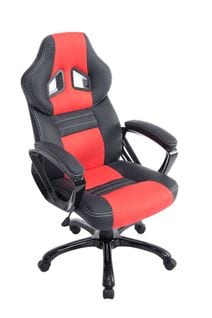 Fauteuil De Bureau / Gaming Pedro Noir / Rouge