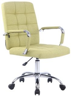 Fauteuil De Bureau Deli Pro Tissu Vert