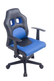 Fauteuil De Bureau Fun Pour Enfants Noir / Bleu