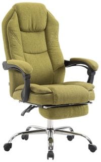 Fauteuil De Bureau Castle En Tissu Vert