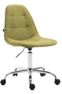 Fauteuil De Bureau Reims Tissu Vert