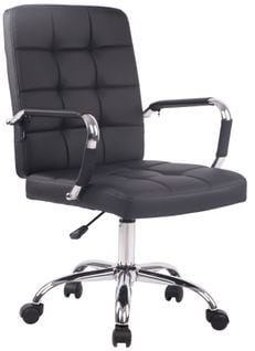 Chaise De Bureau Deli Pro Similicuir Noir