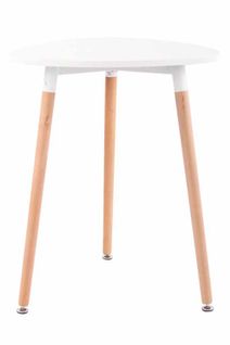 Table De Cuisine Abenra Avec 3 Pieds Blanc /60 Cm