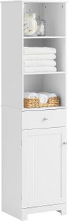 Meuble Colonne De Salle De Bain Armoire Haute Meuble Rangement, BZr17-w