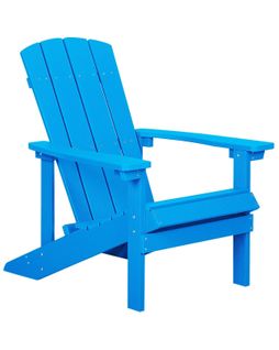 Chaise De Jardin Bois D'ingénierie Bleu Adirondack