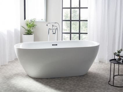 Baignoire Îlot Blanche 180 X 80 Cm Carrera