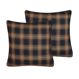 Lot De 2 Coussins Multicolore Acorus 45 X 45 Cm