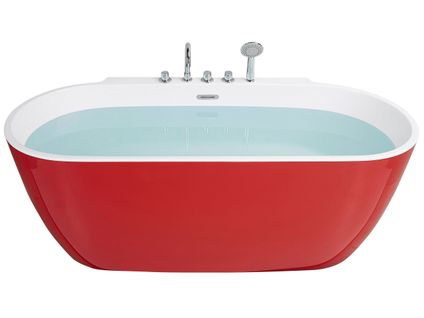 Baignoire Îlot Rouge 170 X 80 Cm Rotso