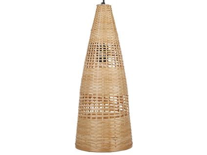 Lampe à Suspendre En Bambou Bois Clair Suam
