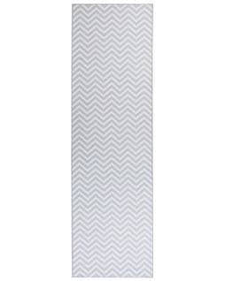 Tapis Blanc Et Gris 60 X 200 Cm Saikheda