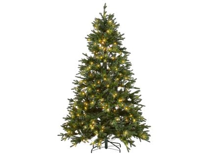 Sapin De Noël 210 Cm Vert Pré-allumé Fiddle