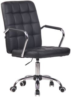 Fauteuil De Bureau Terni Noir /similicuir