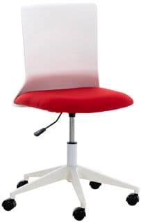 Chaise De Bureau Originale Apolda Rouge/tissu