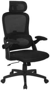 Fauteuil De Bureau Garston Avec Soutien Lombaire Et Appui-tête Noir