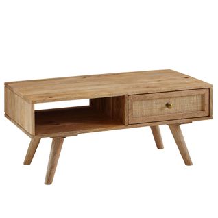 Table Basse Design 90x40x45 Cm Table De Salon En Bois Massif Table Basse