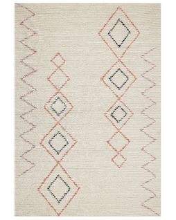 Tapis En Coton 160 X 230 Cm Beige Guwahati