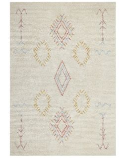 Tapis En Coton 160 X 230 Cm Beige Bettiah