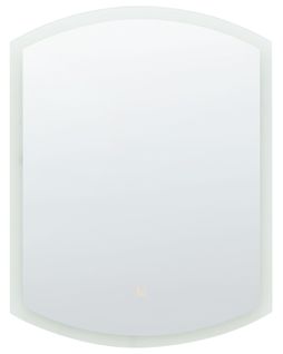 Miroir Lumineux à LED Argenté Ø 78 Cm Beziers