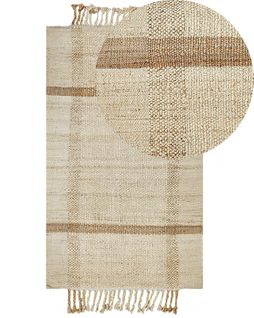 Tapis En Jute 80 X 150 Cm Beige Yelmez