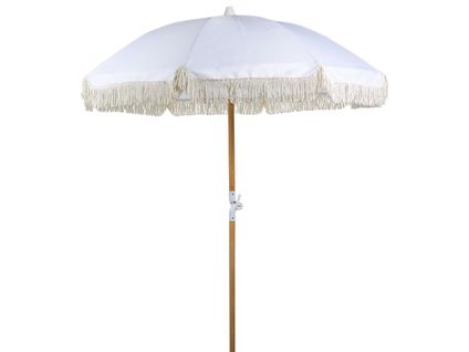 Parasol De Jardin D 150 Cm Blanc Mondello