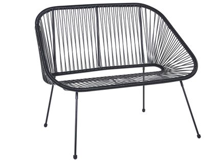 Banc 114 Cm Noir Acapulco