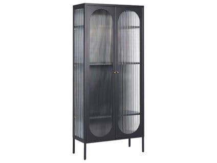 Armoire Vitrine Noir Foxton