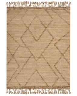 Tapis En Jute Beige 160 X 230 Cm Handere