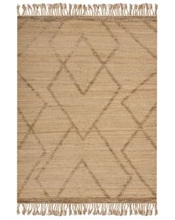 Tapis En Jute Beige 200 X 300 Cm Handere