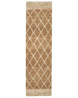 Tapis En Jute Beige 80 X 300 Cm Zorava