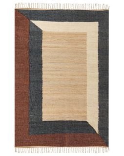 Tapis En Jute Multicolore 160 X 230 Cm Ortakoy