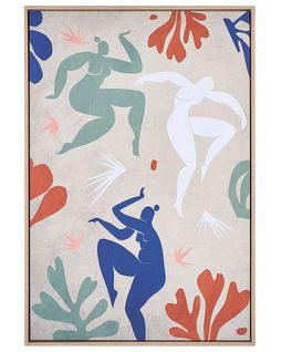 Tableau Décoratif Multicolore Avec Femmes 63 X 93 Cm Lucera