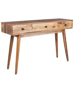 Console En Bois De Manguier Clair Kinsella