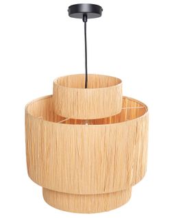 Lampe Suspendue En Feuilles De Palmier Naturel Magech