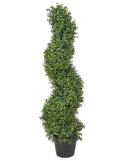 Plante Artificielle 98 Cm Buxus Spiral Tree