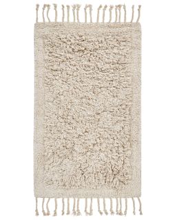 Tapis De Bain 50 X 80 Cm Beige Oltan