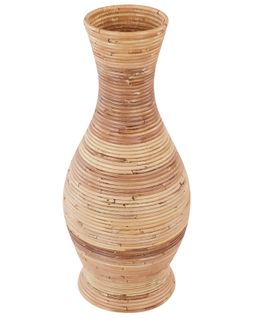 Rotin Vase Décoratif 70 Cm Naturel Trinisa