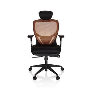 Siège De Bureau Haut De Gamme Venus Base Orange/noir