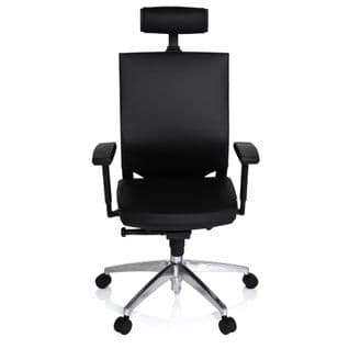 Siège De Bureau De Qualité Professionnelle Porto Max High Noir